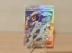 Aether Foundation Employee SV81/SV94 Rare Hidden Fates Pokemon TCG - Image 1