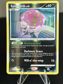 Pokemon Spiritomb Arceus 32/99 Rare Reverse Holo - 2009 LP - Image 1