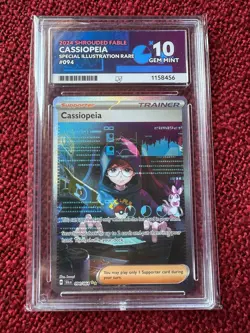 Pokemon TCG - Cassiopeia 094/064 - Shrouded Fable Sir - ACE 10 💎 Perfect Subs - Image 1