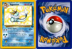 Vaporeon 28/64 Rare Jungle Pokemon Unlimited Moderately Played - Image 1