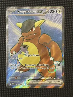 2023 Pokemon MEWen 151 (English) 190/165 Kangaskhan ex - Image 1