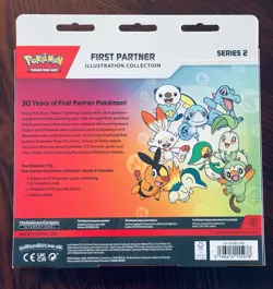 Pokemon First Partner Illustration Collection Series 2 Sealed In Hand - Image 2