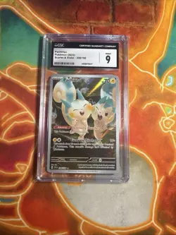CGC Mint 9 Pachirisu 208/198 Pokemon Scarlet & Violet SVI EN - Image 1