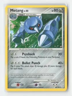 Metang 65/146 Uncommon Legends Awakened Pokemon Moderately Played - Image 1