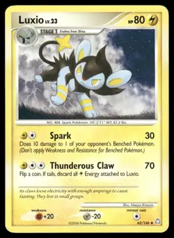 Luxio 62/146 Uncommon Legends Awakened Pokemon Lightly Played - Image 1