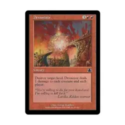 WOTC MtG Prophecy Devastate (C) (Foil) NM - Image 1