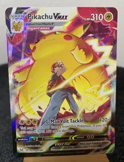 Pikachu VMAX TG17/TG30 Swsh11: Lost Origin Trainer Gallery Holo Pokemon TCG NM- - Image 1