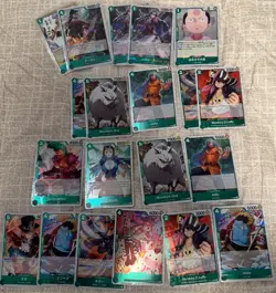 One Piece TCG Jolly Roger/Pirate Foil Bulk Lot x77 Eng & Jap PRB01 PRB0 - Image 1