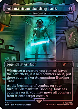 MTG Adamantium Bonding Tank / The Ozolith FOIL Secret Lair SLD 1741 - Image 1