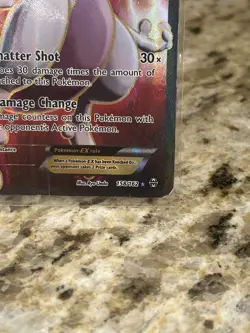 Mewtwo EX 158/162 Secret Rare XY BREAKthrough Full Art Pokemon Card - Image 5
