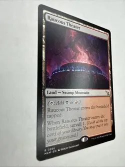 MTG Raucous Theater Murders at Karlov Manor #266 Regular Rare Card NM Condition - Image 2