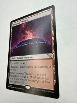 MTG Raucous Theater Murders at Karlov Manor #266 Regular Rare Card NM Condition - Image 3
