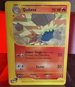 E-Reader - Quilava 91/165 Expedition Base Set - Pokemon Card - Regular - Image 1
