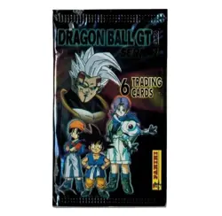 Dragon Ball​ GT Series 1 Panini Italian Booster Pack Trading Cards RARE Vintage - Image 1
