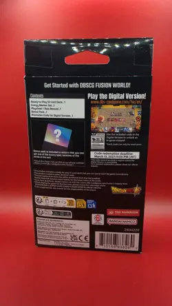 Bandai Dragon Ball Super Card Game Fusion World Starter Deck FS11 NO BONUS CARD - Image 3