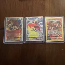 Pokemon TCG 3-Card Lot Delphox EX XY19, Blaziken VMAX TG15/TG30, Houndoom - Image 1