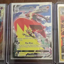 Pokemon TCG 3-Card Lot Delphox EX XY19, Blaziken VMAX TG15/TG30, Houndoom - Image 3