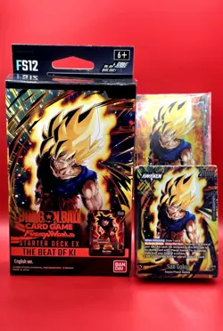 Bandai Dragon Ball Super Fusion World Starter Deck EX Beat of Ki NO BONUS CARD - Image 1