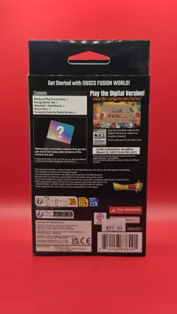 Bandai Dragon Ball Super Fusion World Starter Deck EX Beat of Ki NO BONUS CARD - Image 3