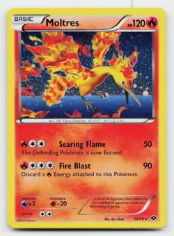 Moltres Holo Rare Next Destinies 14/99 Pokemon TCG - Image 1