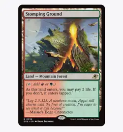 Stomping Ground - Edge of Eternities (EOE) - MTG Rare #258 | Regular Card - Image 1