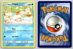 ALOLAN VULPIX 30/156 C ULTRA PRISM POKEMON LP KOMIYA - Image 3