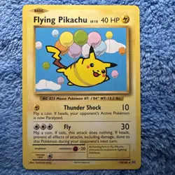 ⚡ Pokemon TCG Flying Pikachu 110/108 Evolutions Secret Rare 2016 Mint⚡ - Image 1