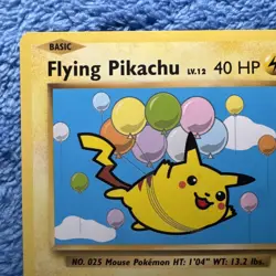 ⚡ Pokemon TCG Flying Pikachu 110/108 Evolutions Secret Rare 2016 Mint⚡ - Image 3