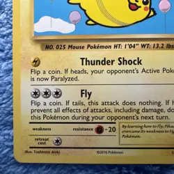 ⚡ Pokemon TCG Flying Pikachu 110/108 Evolutions Secret Rare 2016 Mint⚡ - Image 4