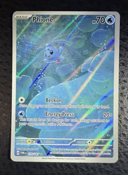 Pokemon TCG Phione 175/167 Twilight Masquerade - Image 1