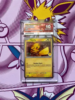 Pokemon TCG - Pikachu 051/162 - 2026 Pokemon Day - Promo - Graded - ACE 10 - Image 1