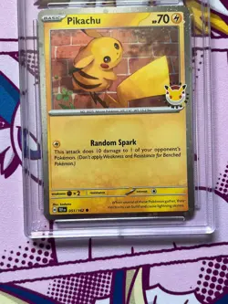 Pokemon TCG - Pikachu 051/162 - 2026 Pokemon Day - Promo - Graded - ACE 10 - Image 3