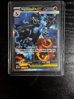 Mega Charizard EX 125/094 Flashfire Full Art Holo Ultra Rare - Image 2