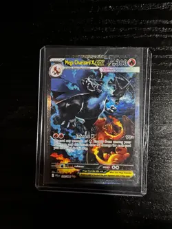 Mega Charizard EX 125/094 Flashfire Full Art Holo Ultra Rare - Image 3