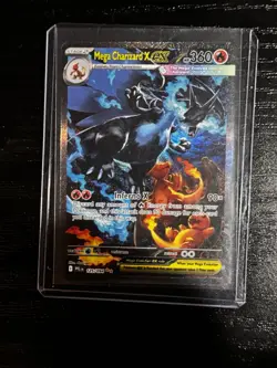 Mega Charizard EX 125/094 Flashfire Full Art Holo Ultra Rare - Image 5