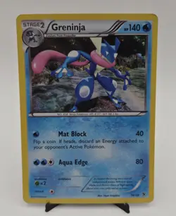 2013 Pokemon GRENINJA Kalos Starter Set HOLO Foil Rare XY Series Deck 14/39 Lp - Image 1