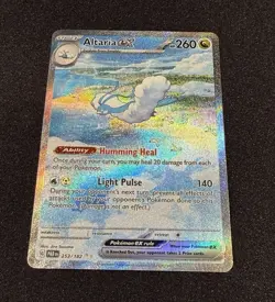 The Pokemon Company Altaria ex 253/182 SV04 Paradox Rift SIR Full Art Holo - Image 1