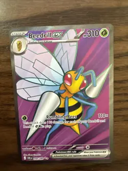 Beedrill EX 098/086 - Ultra Rare - Chaos Rising - Pokemon TCG - Image 1