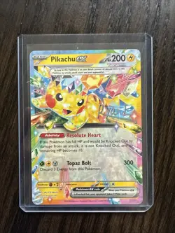 POKEMON WORLD CHAMPIONSHIP 2025 PIKACHU EX LIAO FU GUAN - Image 1