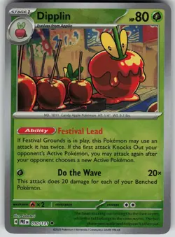 Dipplin (Master Ball Pattern) 010/131 Holo Holo Prismatic Evolutions - NM/M - Image 1