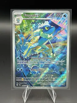 Pokemon TCG Crimson Invasion Frogadier 089/086 EN Secret Rare Holo - Image 1
