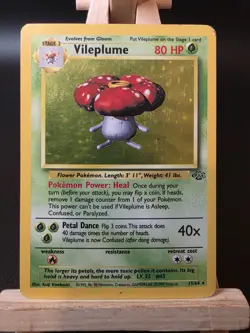 Pokemon - Vileplume (Holo) 15/64 - Jungle - WOTC - MP - Image 1