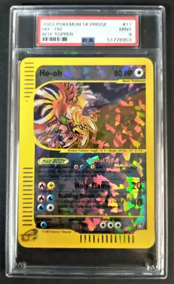 Pokemon Box Topper Ho-OH Box Topper PSA 9 (8903) #11 - Image 1