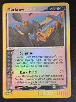Pokemon TCG Murkrow 47 Sandstorm Mint Near Mint Reverse-Holo - Image 1