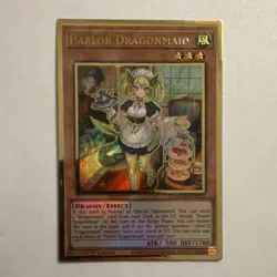 Konami Yu-Gi-Oh! TCG Parlor Dragonmaid MAGO-EN023 Max Gold 1st Ed Holo - Image 1