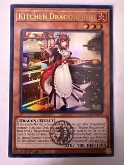Yugioh - Kitchen Dragonmaid - Ultra - 1st - BLMM-EN058 - NM - Image 1