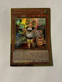 Yu-Gi-Oh! Parlor Dragonmaid MAGO-EN023 Maximum Gold Foil 1st Ed Konami - Image 1