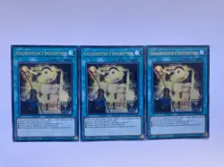 3X BLGG-EN121 Gravekeeper’s Inscription Ultra Rare Yu-Gi-Oh! PLAYSET - Image 1