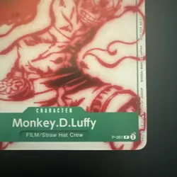 Monkey D Luffy - P-061 PR - English Promo - One Piece TCG - Uta Deck Battle ST16 - Image 5