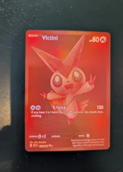 Victini Red BWR 172/086 White Flare NM fresh out of pack Pokemon English - Image 3